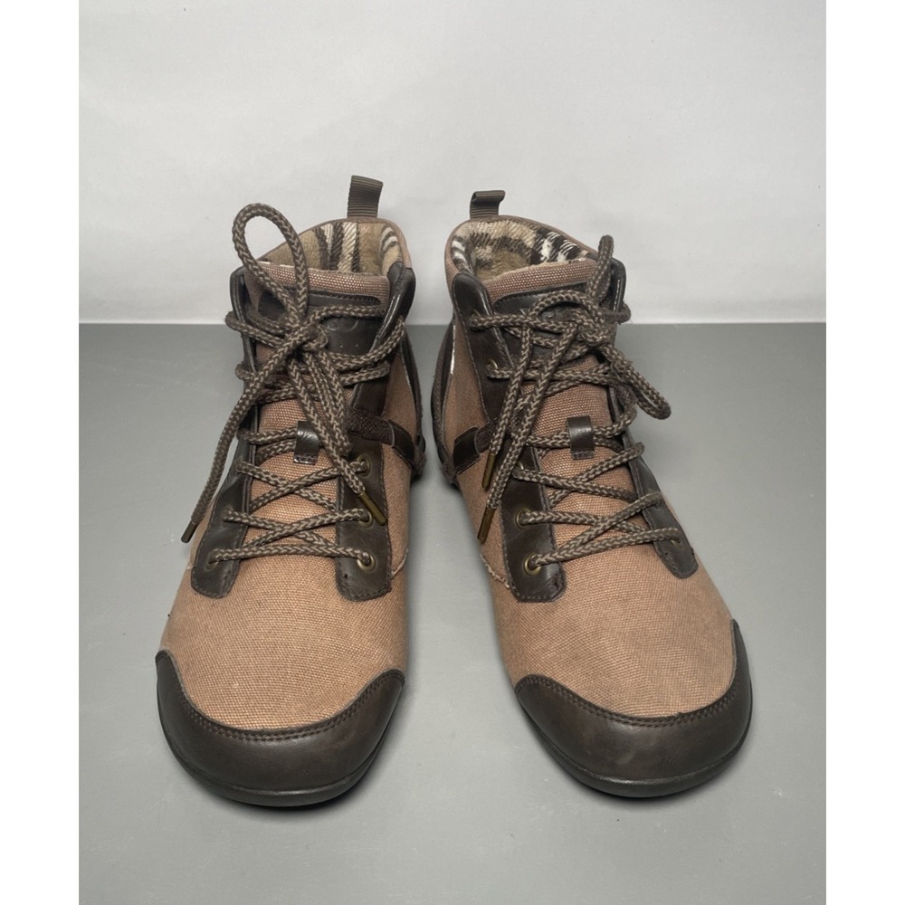 Xero Denver Barefoot Minimalist Boots Hiking Trail Brown Shoes Men's Size 10.5